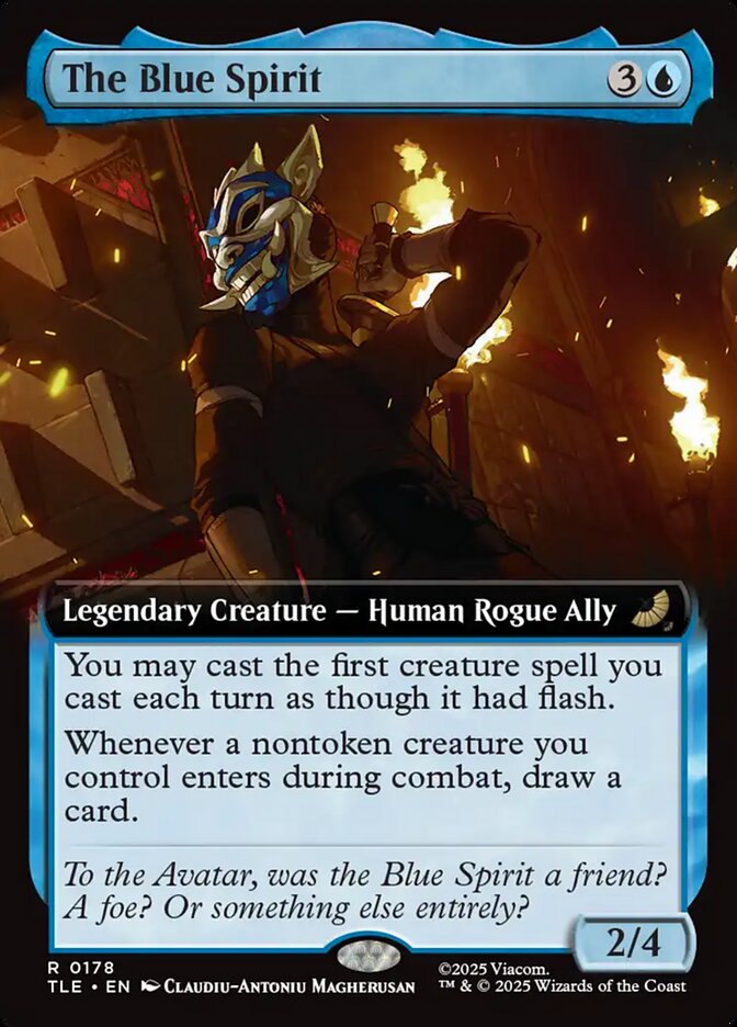 The Blue Spirit Extended Art 178 (Avatar: The Last Airbender: Eternal-Legal)  - Extended Art | Good Games Cannington