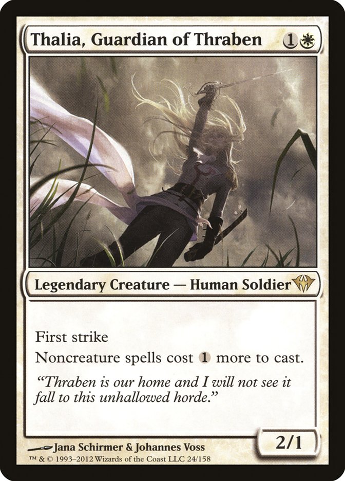 Thalia Guardian of Thraben 24 (Dark Ascension)  | Good Games Cannington