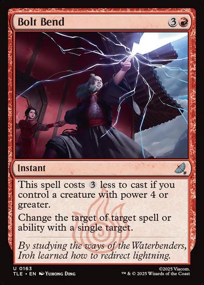 Bolt Bend 163/317 (Avatar: The Last Airbender: Eternal-Legal)  - Foil | Good Games Cannington