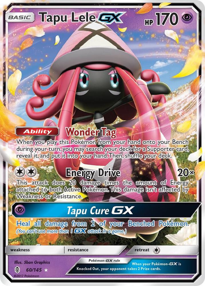 Tapu Lele GX 60/145 (SM - Guardians Rising)  - Holofoil | Good Games Cannington