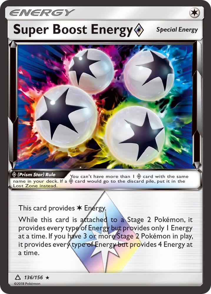 Super Boost Energy Prism Star (SM - Ultra Prism)  - Holofoil | Good Games Cannington