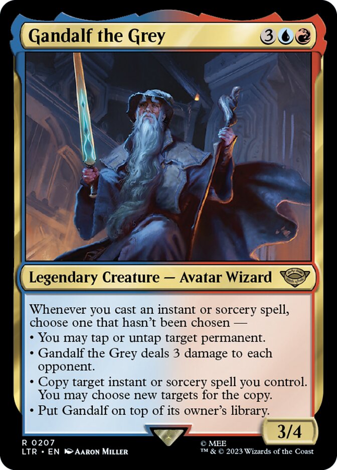 Gandalf the Grey 207/281 (Universes Beyond: The Lord of the Rings: Tales of Middle-earth)  | Good Games Cannington