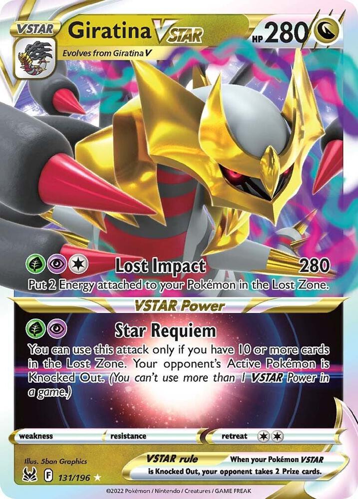 Giratina VSTAR 131/196 (SWSH11: Lost Origin)  - Holofoil | Good Games Cannington