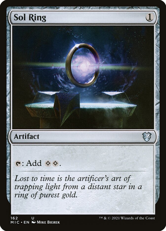 Sol Ring 162/38 (Commander: Innistrad: Midnight Hunt)  | Good Games Cannington
