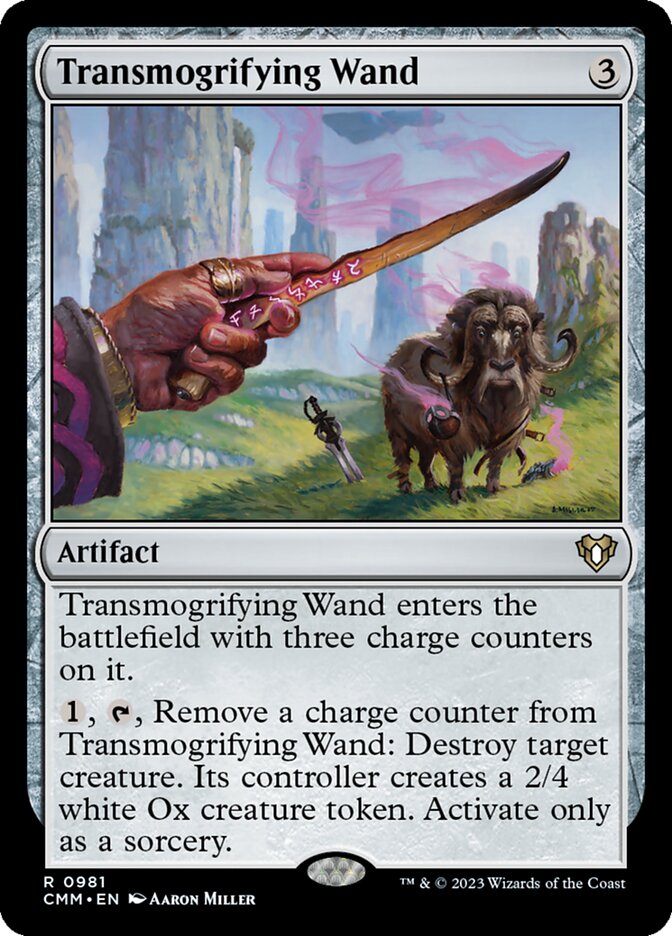 Transmogrifying Wand 981 (Commander Masters)  | Good Games Cannington