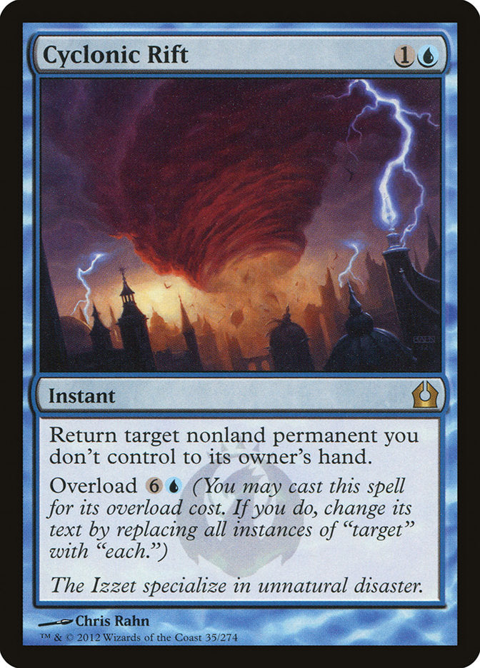 Cyclonic Rift 35 (Return to Ravnica)  - Foil | Good Games Cannington