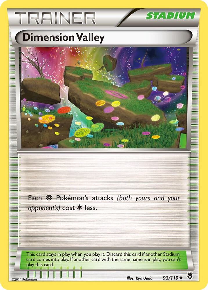 Dimension Valley 93/119 (XY - Phantom Forces)  | Good Games Cannington