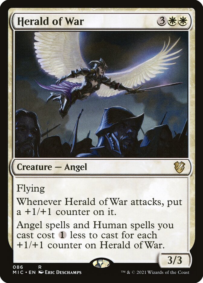 Herald of War 86 (Commander: Innistrad: Midnight Hunt)  | Good Games Cannington