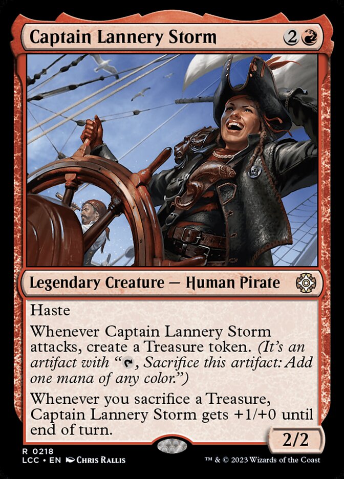 Captain Lannery Storm 218 (Commander: The Lost Caverns of Ixalan)  | Good Games Cannington