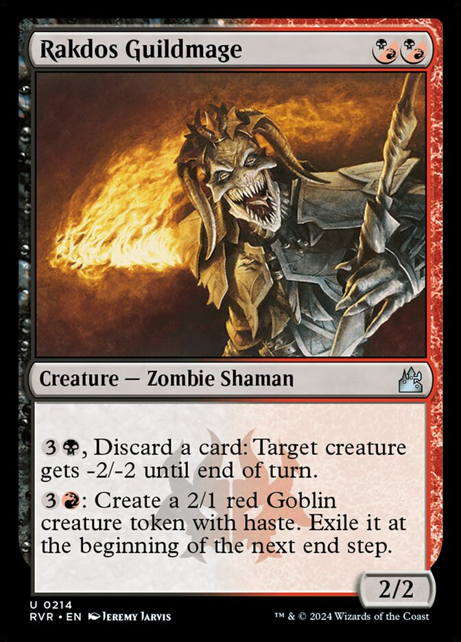 Rakdos Guildmage 214 (Ravnica Remastered)  - Foil | Good Games Cannington