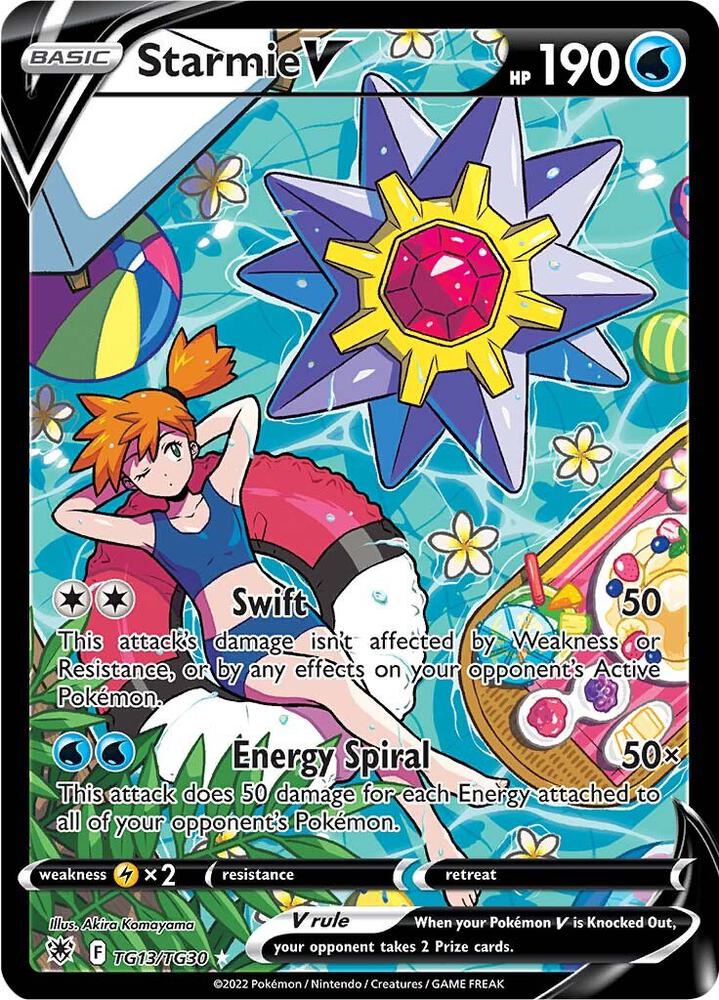 Starmie V TG13/TG30 (SWSH10: Astral Radiance Trainer Gallery)  - Holofoil | Good Games Cannington