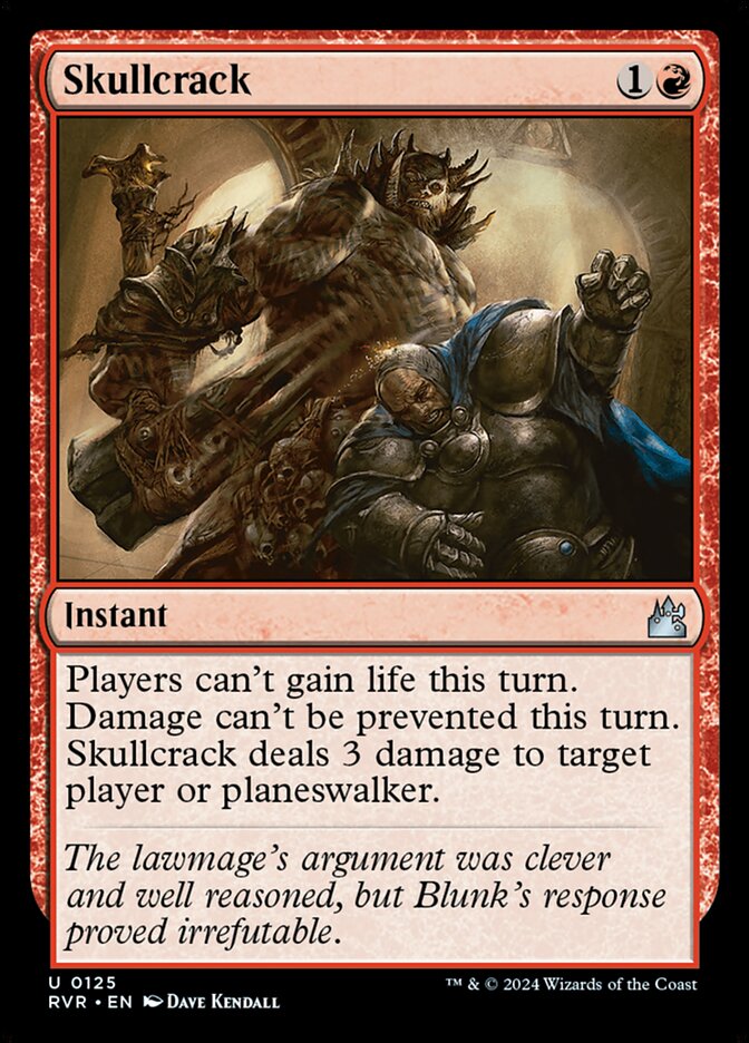 Skullcrack 125/291 (Ravnica Remastered)  | Good Games Cannington