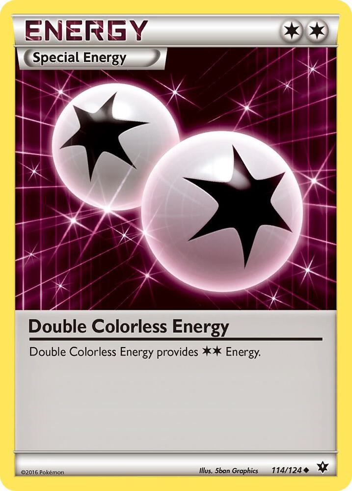 Double Colorless Energy 114/124 (XY - Fates Collide)  | Good Games Cannington