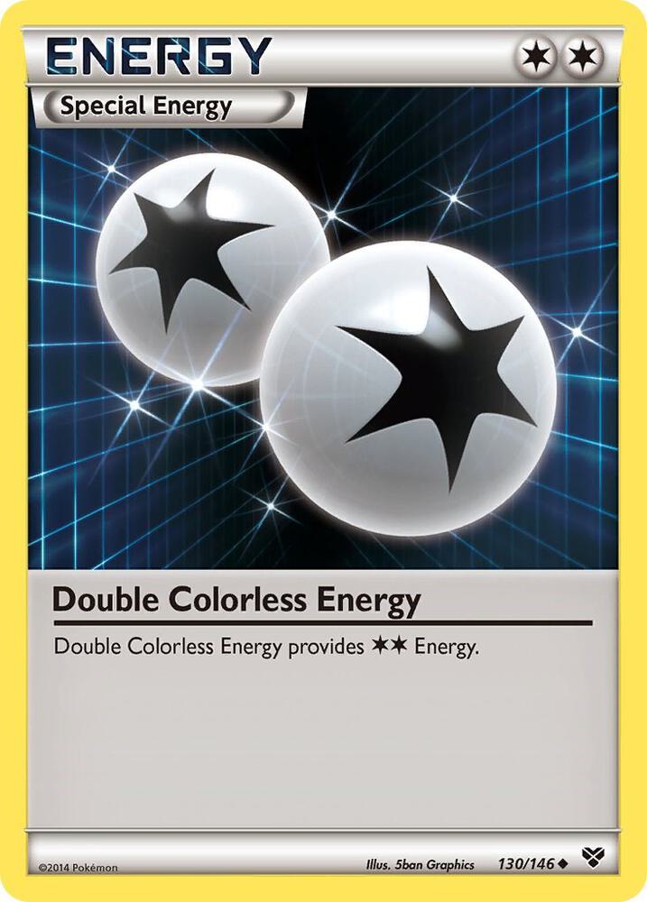 Double Colorless Energy 130/146 (XY Base Set)  | Good Games Cannington