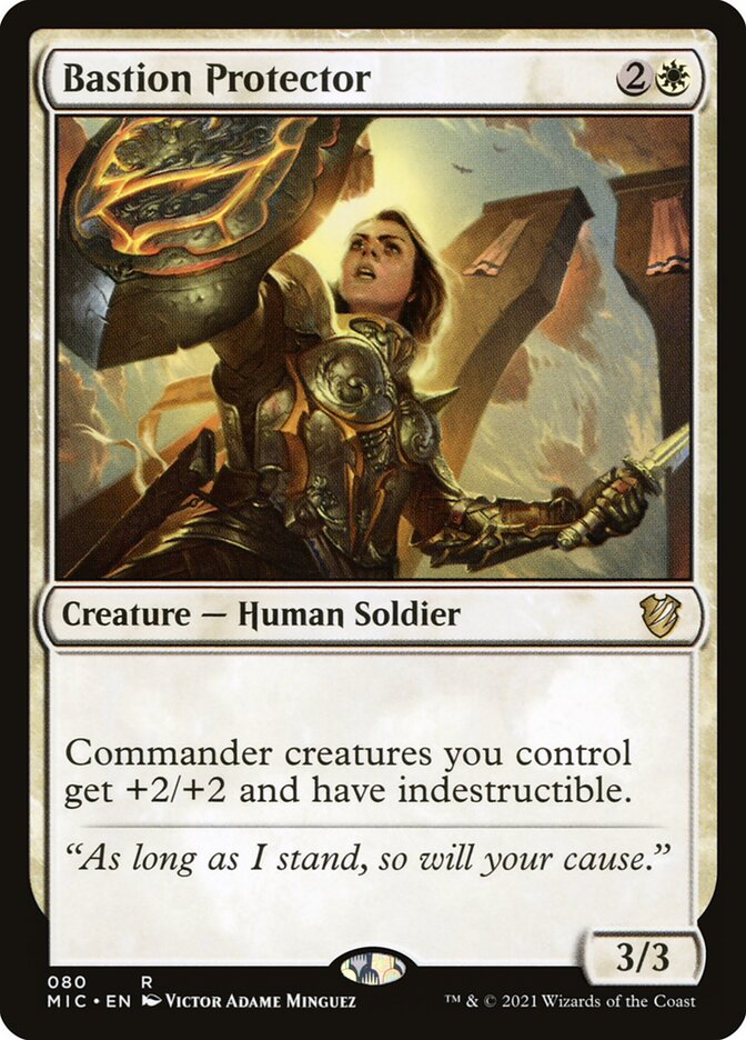 Bastion Protector 80/38 (Commander: Innistrad: Midnight Hunt)  | Good Games Cannington