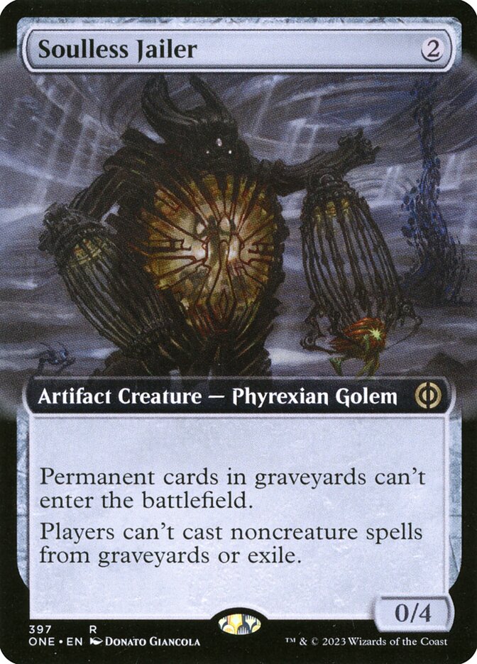 Soulless Jailer 397/271 (Phyrexia: All Will Be One)  - Extended Art | Good Games Cannington