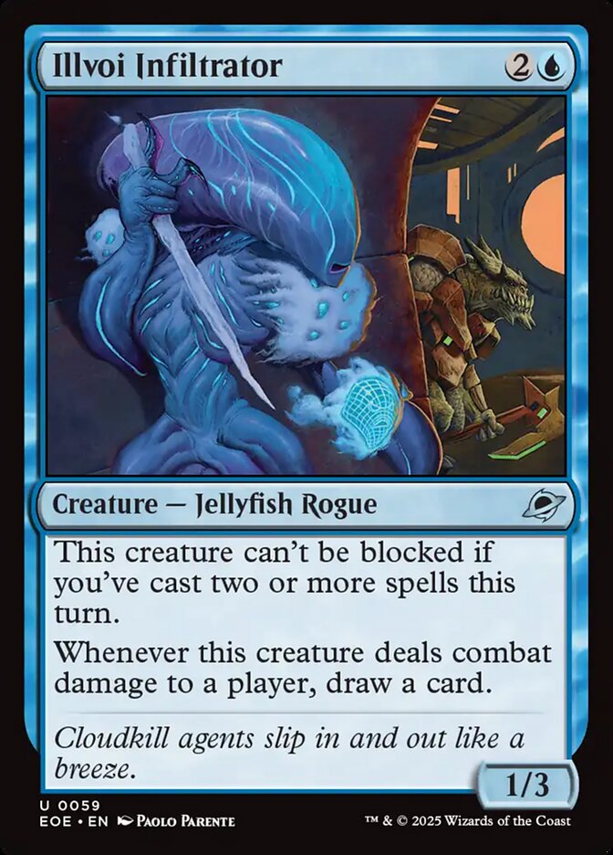 Illvoi Infiltrator 59 (Edge of Eternities)  - Foil | Good Games Cannington