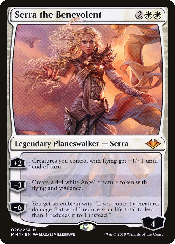 Serra the Benevolent 26 (Modern Horizons)  - Foil | Good Games Cannington