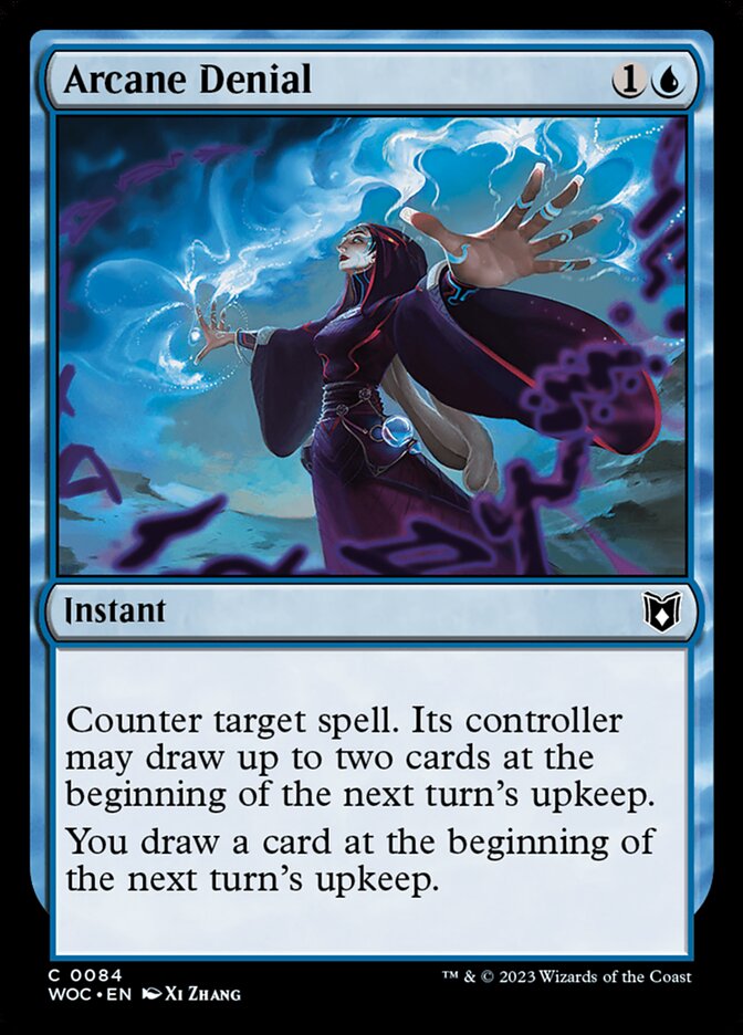 Arcane Denial 84 (Commander: Wilds of Eldraine)  | Good Games Cannington