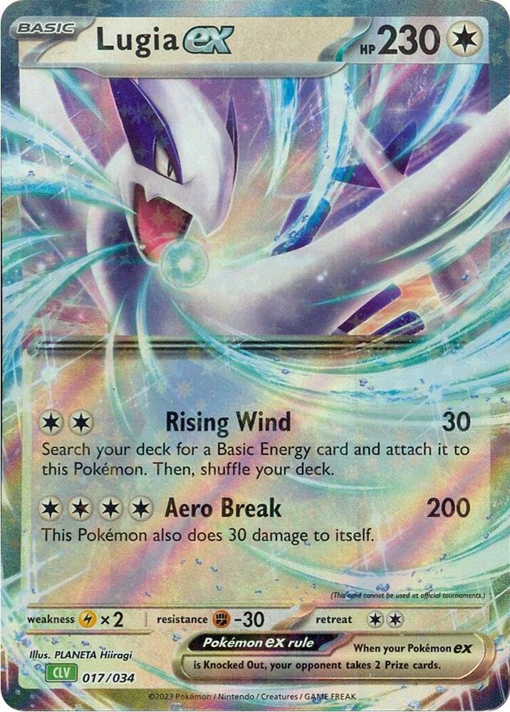 Lugia ex 017/034 (Trading Card Game Classic)  - Holofoil | Good Games Cannington