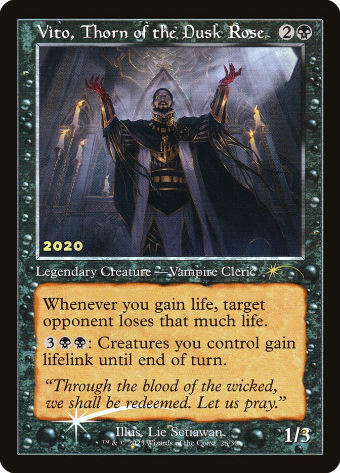 Vito, Thorn of the Dusk Rose 28 (30th Anniversary Promos)  - Foil | Good Games Cannington
