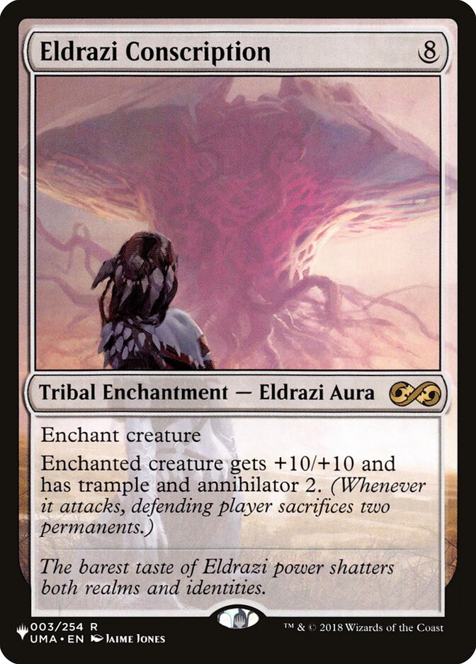 Eldrazi Conscription UMA-3/5075 (The List Reprints)  | Good Games Cannington
