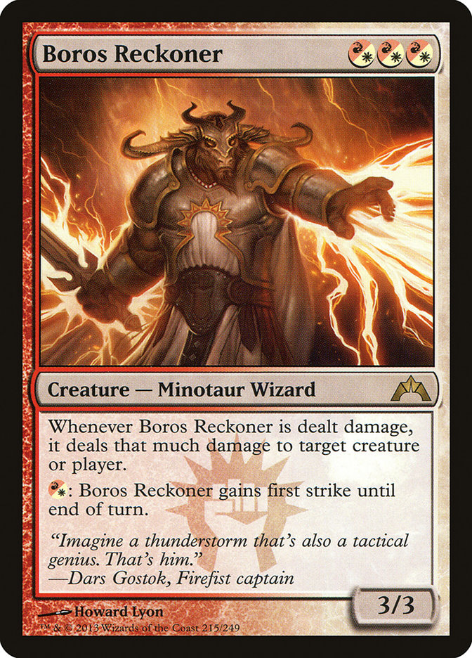 Boros Reckoner 215/249 (Gatecrash)  | Good Games Cannington