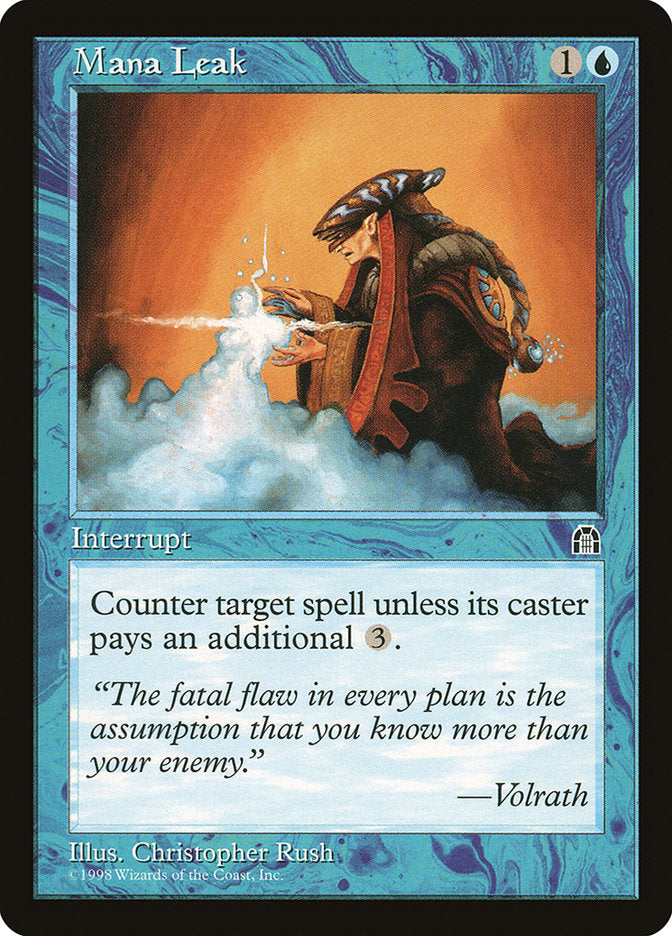 Mana Leak 36/143 (Stronghold)  | Good Games Cannington