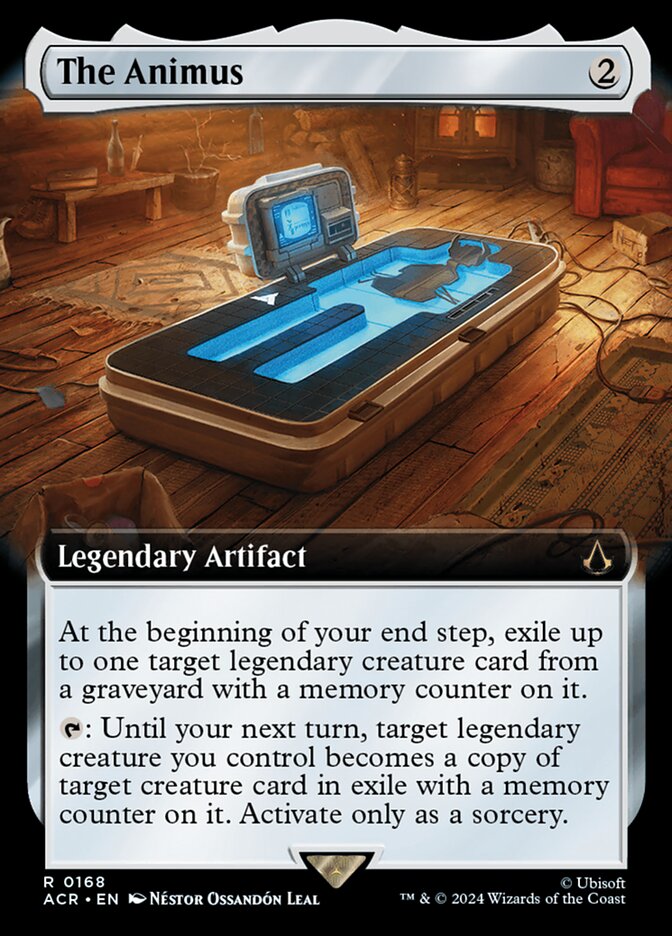 The Animus 168/110 (Universes Beyond: Assassin's Creed)  - Extended Art Foil | Good Games Cannington