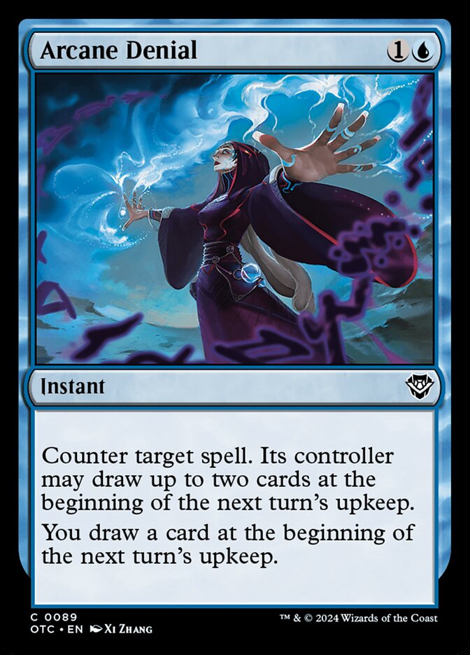 Arcane Denial 89/342 (Commander: Outlaws of Thunder Junction)  | Good Games Cannington