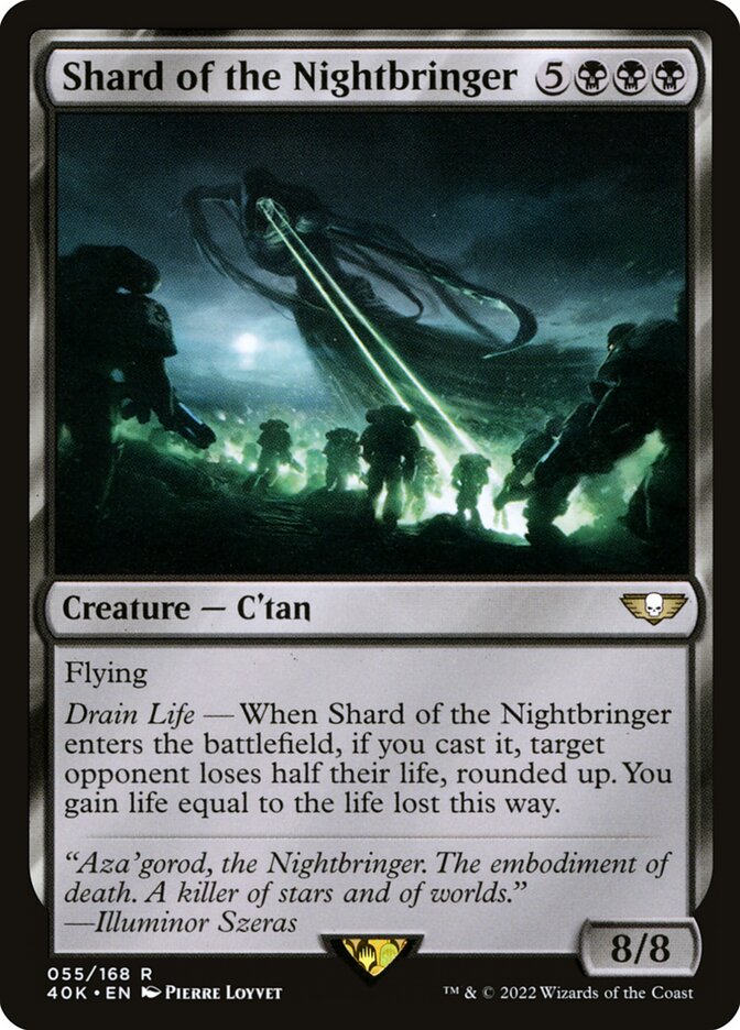 Shard of the Nightbringer 55 (Universes Beyond: Warhammer 40,000)  | Good Games Cannington