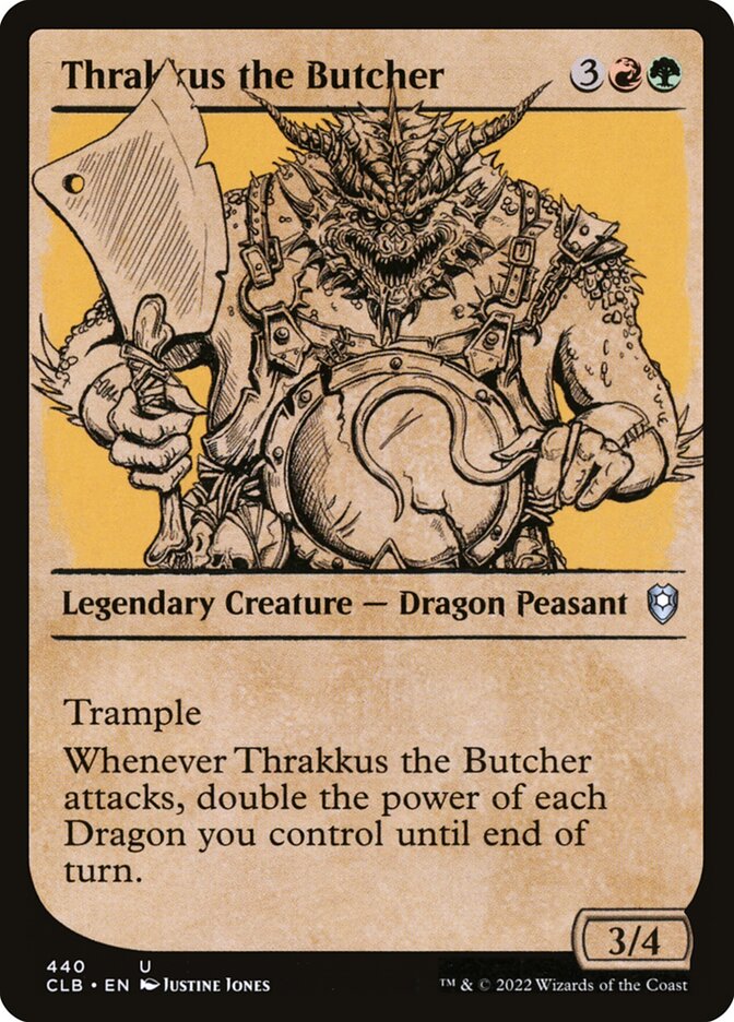 Thrakkus the Butcher 440 (Commander Legends: Battle for Baldur's Gate)  | Good Games Cannington