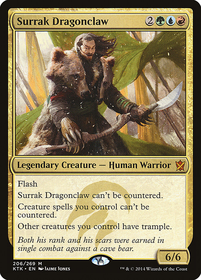 Surrak Dragonclaw 206/269 (Khans of Tarkir)  | Good Games Cannington