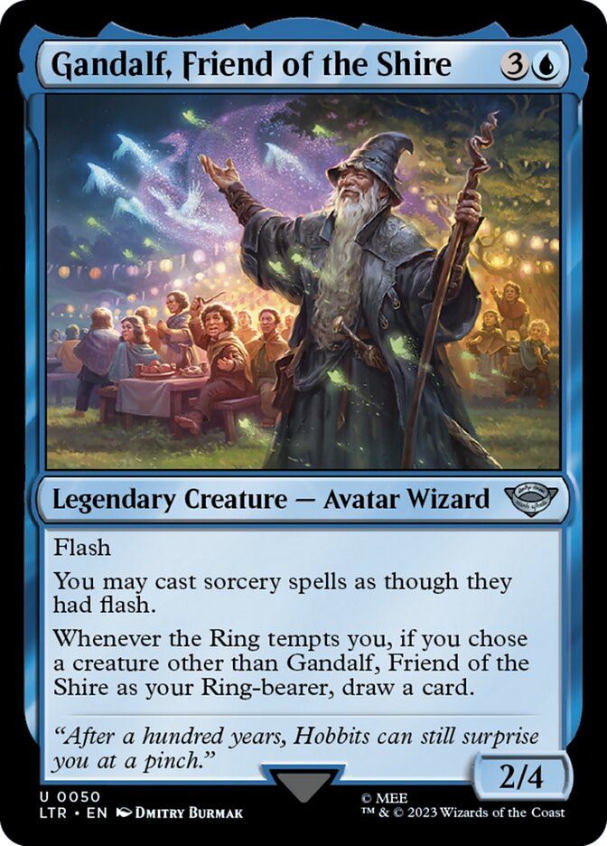 Gandalf, Friend of the Shire 50/281 (Universes Beyond: The Lord of the Rings: Tales of Middle-earth)  | Good Games Cannington