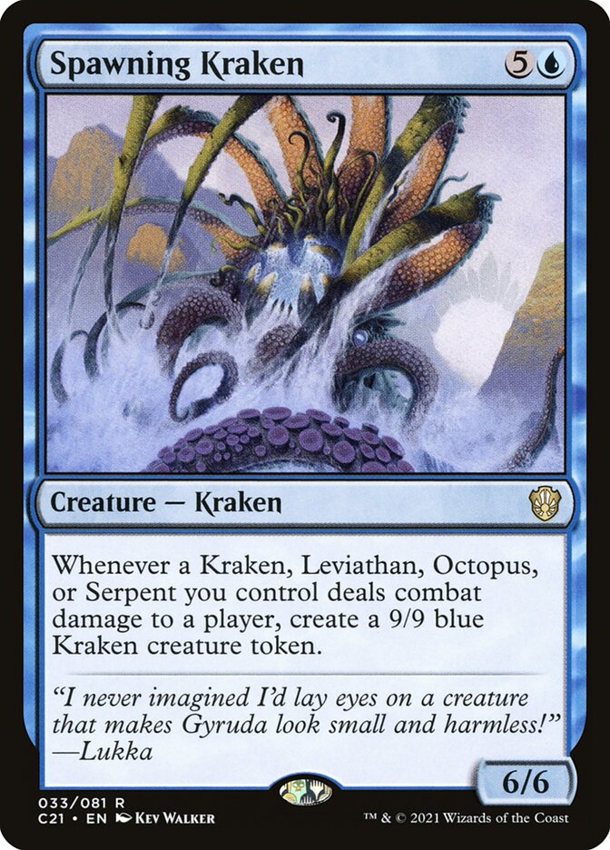 Spawning Kraken 33 (Commander 2021)  | Good Games Cannington