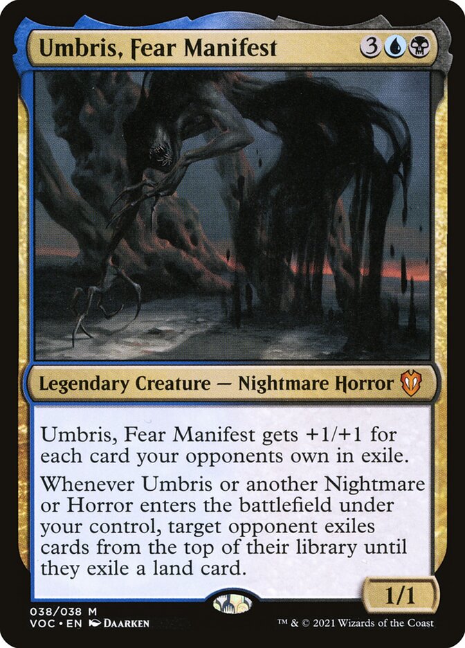 Umbris, Fear Manifest 38/38 (Commander: Innistrad: Crimson Vow)  | Good Games Cannington
