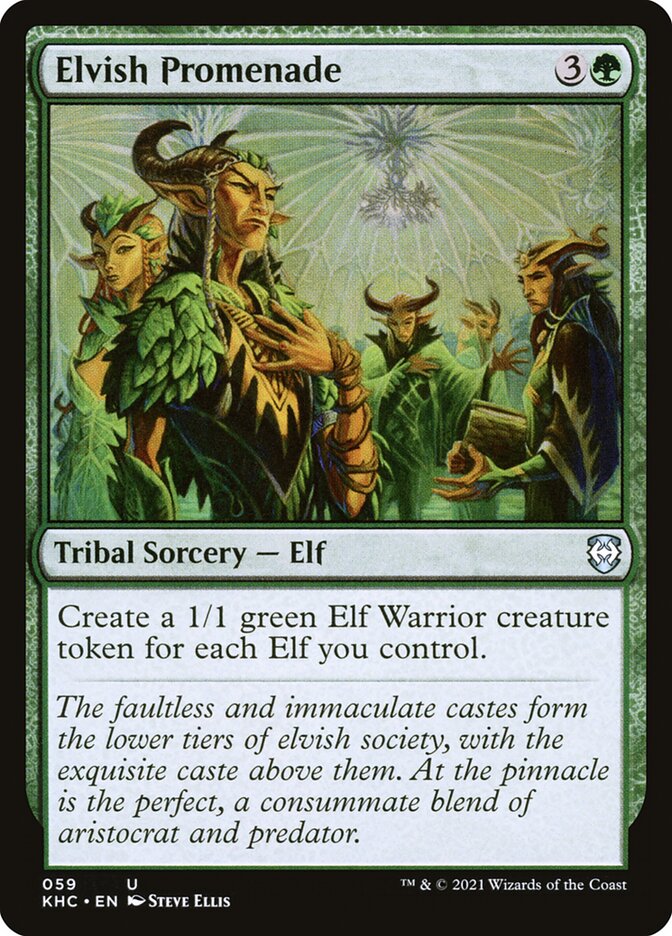Elvish Promenade 59/1 (Commander: Kaldheim)  | Good Games Cannington