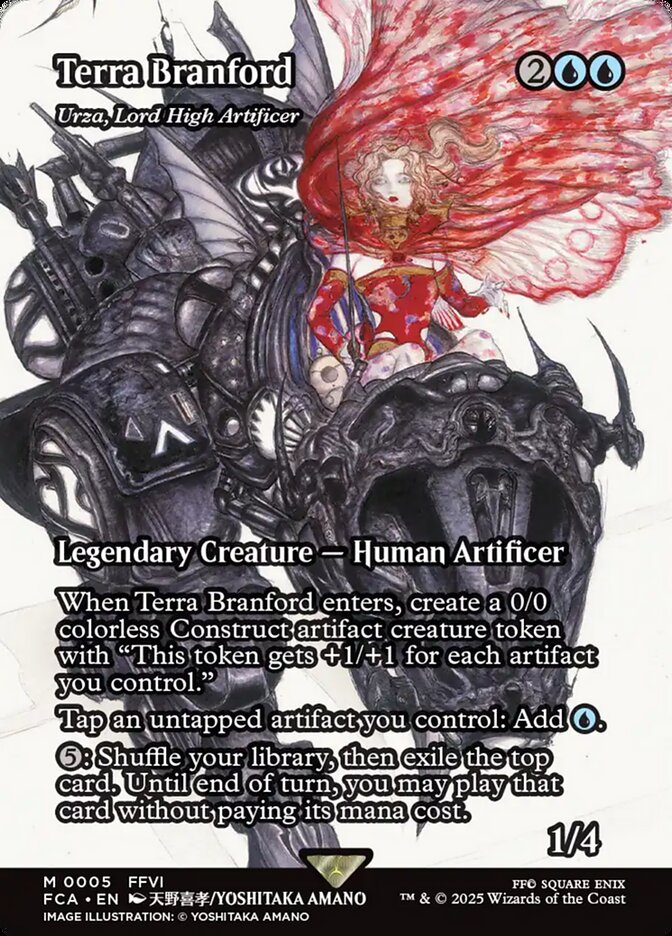 Terra Branford - Urza, Lord High Artificer 5/64 (FINAL FANTASY: Through the Ages)  - Showcase | Good Games Cannington