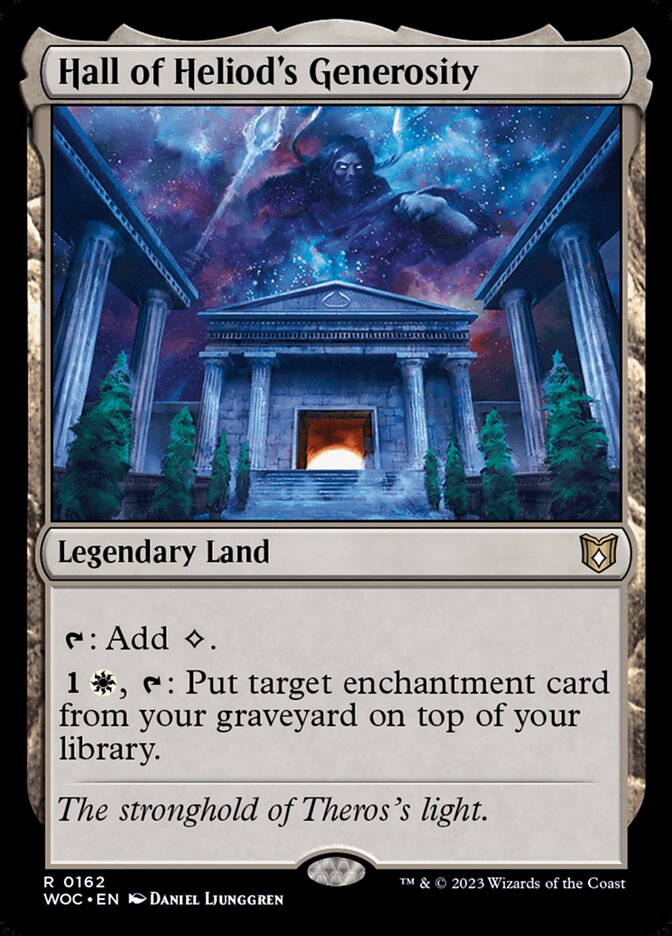 Hall of Heliod's Generosity 162 (Commander: Wilds of Eldraine)  | Good Games Cannington