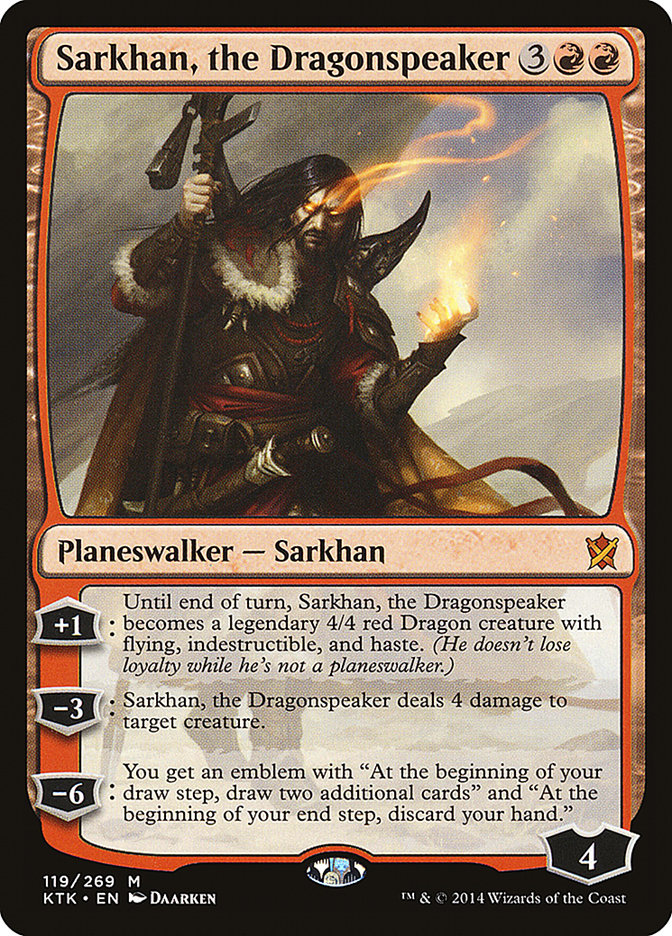 Sarkhan, the Dragonspeaker 119/269 (Khans of Tarkir)  | Good Games Cannington