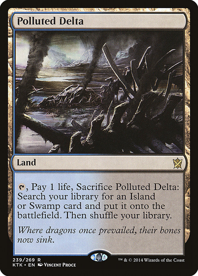 Polluted Delta 239/269 (Khans of Tarkir)  | Good Games Cannington