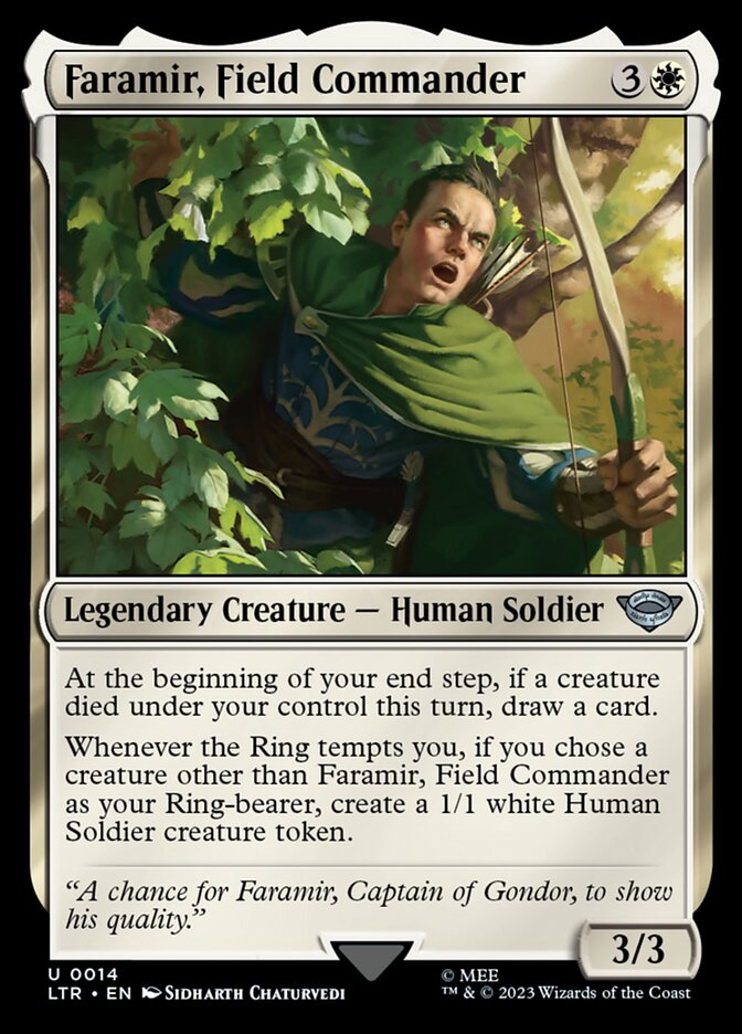 Faramir, Field Commander 14/281 (Universes Beyond: The Lord of the Rings: Tales of Middle-earth)  | Good Games Cannington