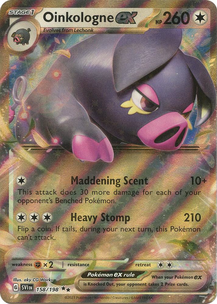 Oinkologne ex 158/198 (SV01: Scarlet & Violet Base Set)  - Holofoil | Good Games Cannington