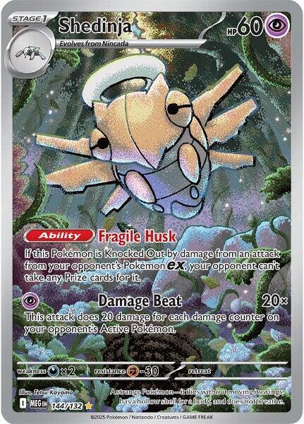 Shedinja 144 132 144/132 (ME01: Mega Evolution)  - Holofoil | Good Games Cannington