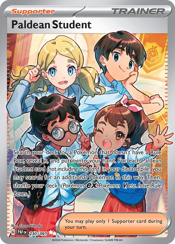 Paldean Student 230/091 (SV: Paldean Fates)  - Holofoil | Good Games Cannington