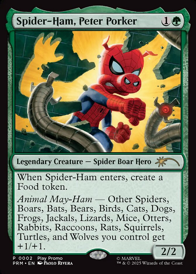 Spider-Ham, Peter Porker 2 (Play Promos)  - Foil | Good Games Cannington
