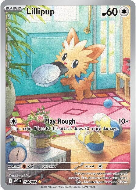 Lillipup 154 086 154/086 (SV: White Flare)  - Holofoil | Good Games Cannington
