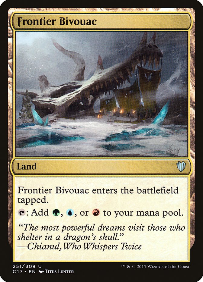 Frontier Bivouac 251/309 (Commander 2017)  | Good Games Cannington