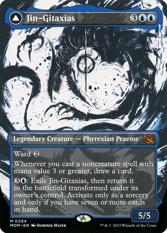 Jin-Gitaxias // The Great Synthesis 294 (March of the Machine)  - Foil | Good Games Cannington
