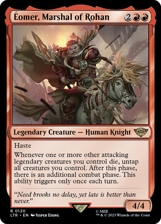 Éomer, Marshal of Rohan 120/281 (Universes Beyond: The Lord of the Rings: Tales of Middle-earth)  | Good Games Cannington